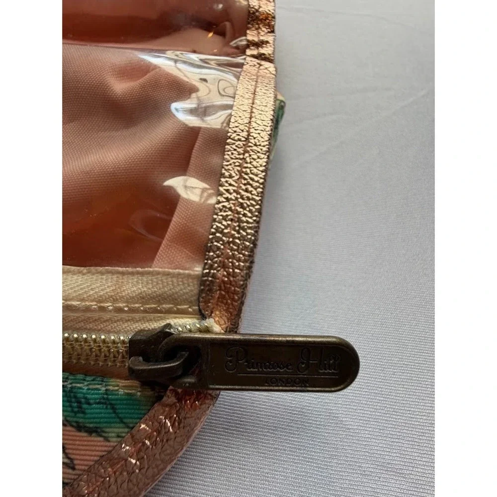 VTG Primrose Hill London - bi-fold cosmetic bag with zippers